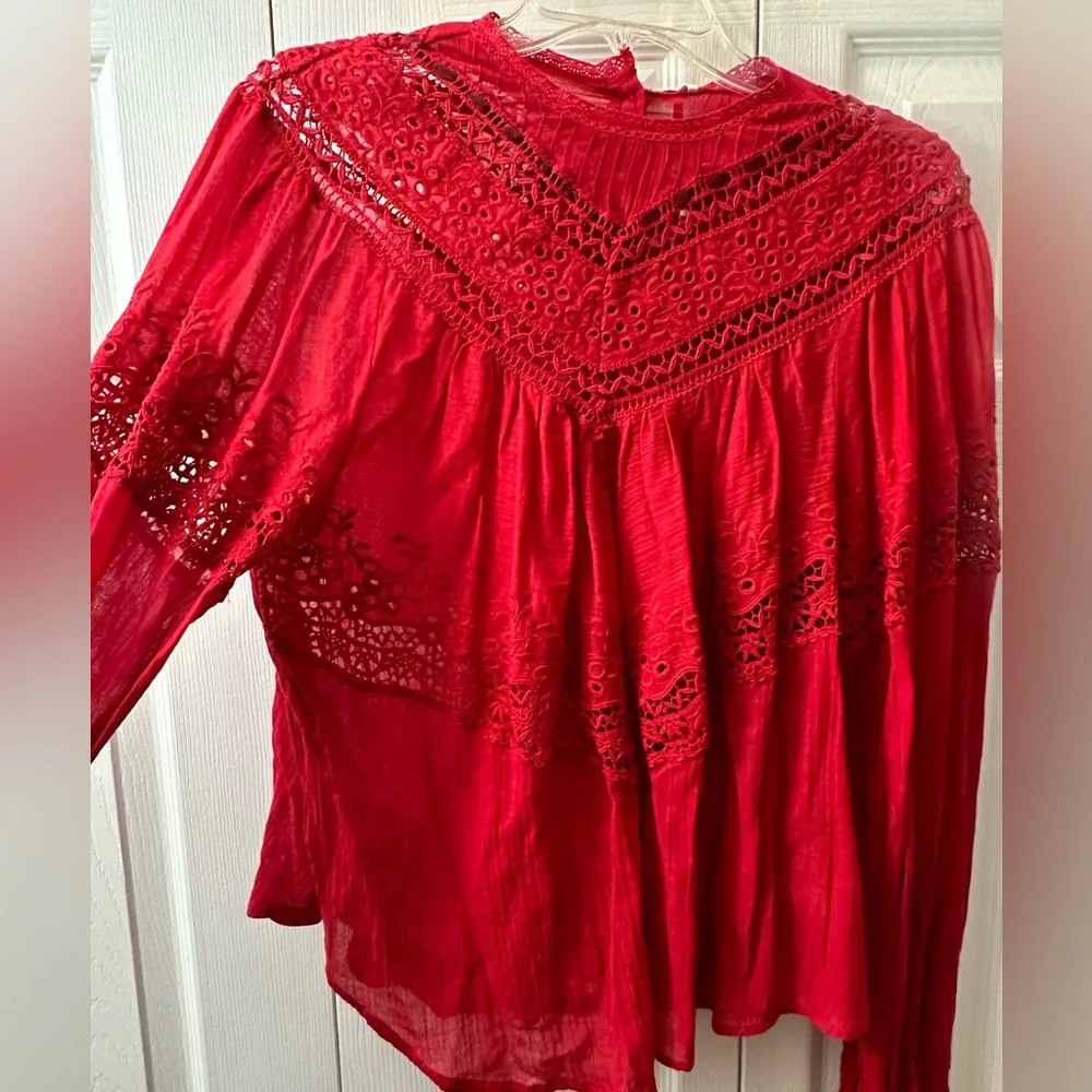 Free People Flowy blouse - Picture 4 of 11
